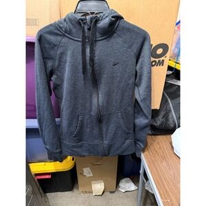 Nike Women's Tech Fleece Full Zip Hoodie Jacket Gray Size S